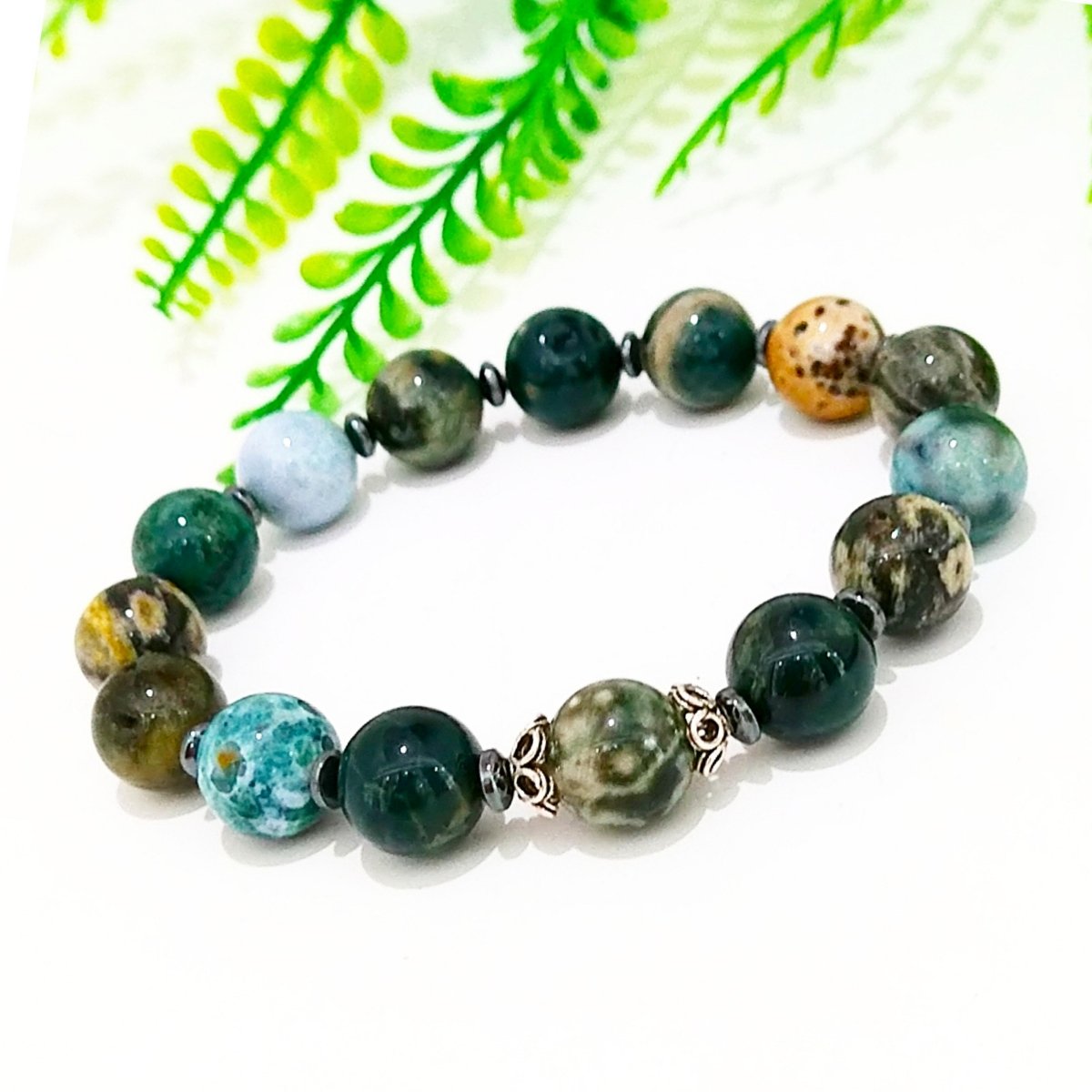 ocean jasper taşı bileklik